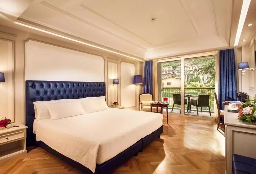ガーデンビューのデラックストリプルルーム, Grand Hotel Imperiale & Resort