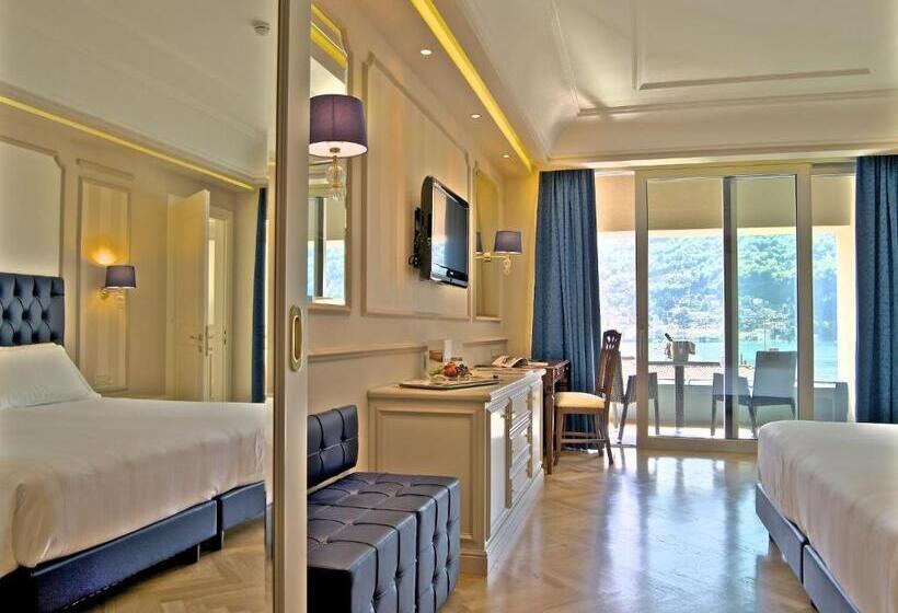 חדר דלוקס נוף לאגם, Grand Hotel Imperiale & Resort