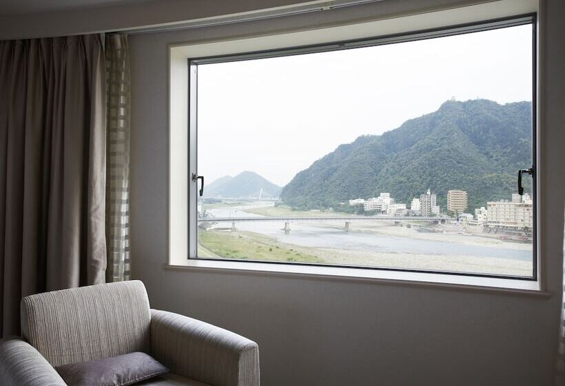标准间带江景, Miyako Hotel Gifu Nagaragawa
