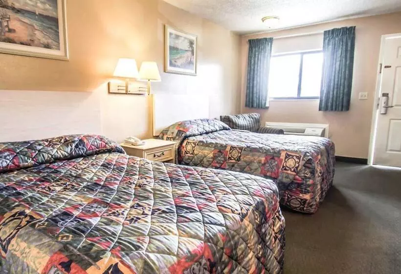 Standard-huone 2 Parivuodetta, Rodeway Inn