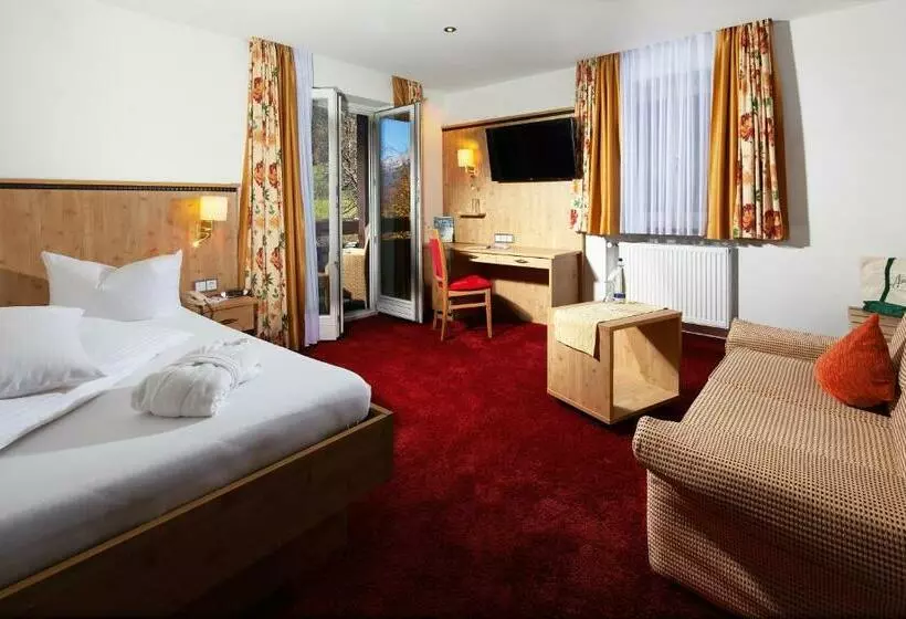 اتاق لوکس یک تخته, Alm  & Wellnesshotel Alpenhof