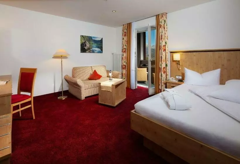 اتاق لوکس یک تخته, Alm  & Wellnesshotel Alpenhof