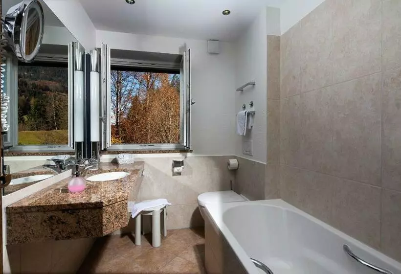اتاق لوکس یک تخته, Alm  & Wellnesshotel Alpenhof