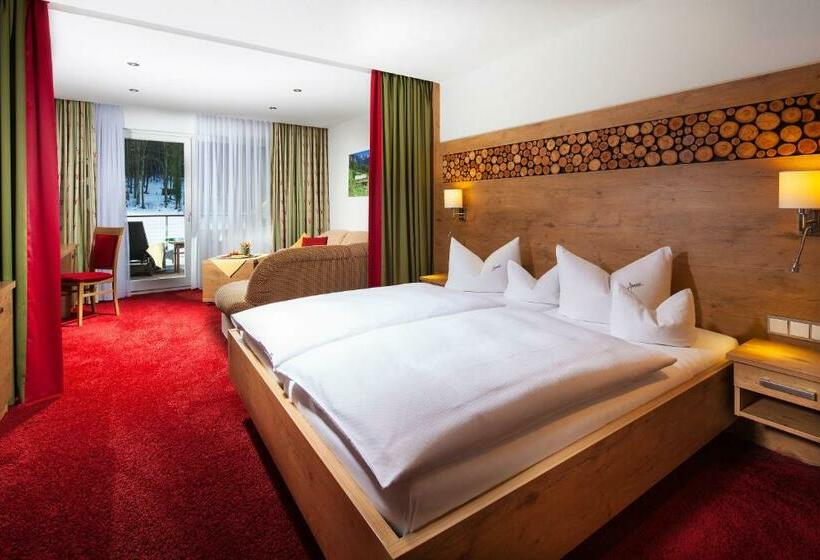 디럭스 룸, Alm  & Wellnesshotel Alpenhof