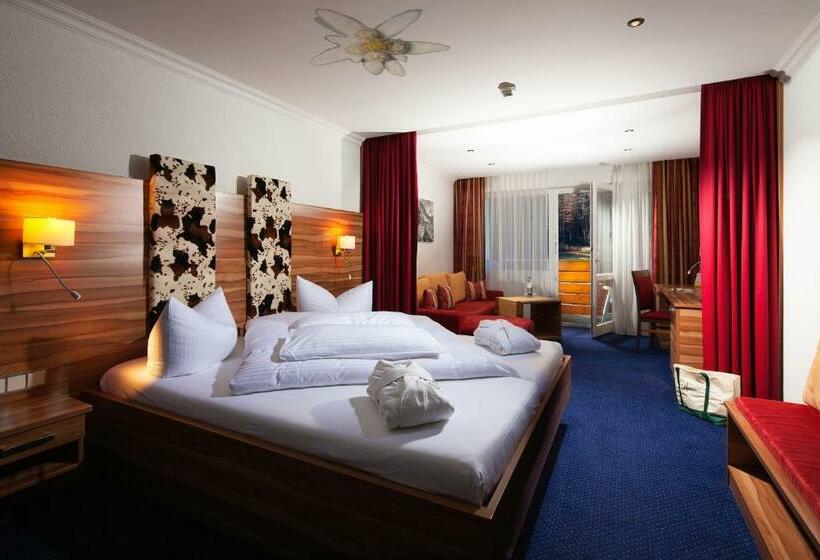 디럭스 룸, Alm  & Wellnesshotel Alpenhof
