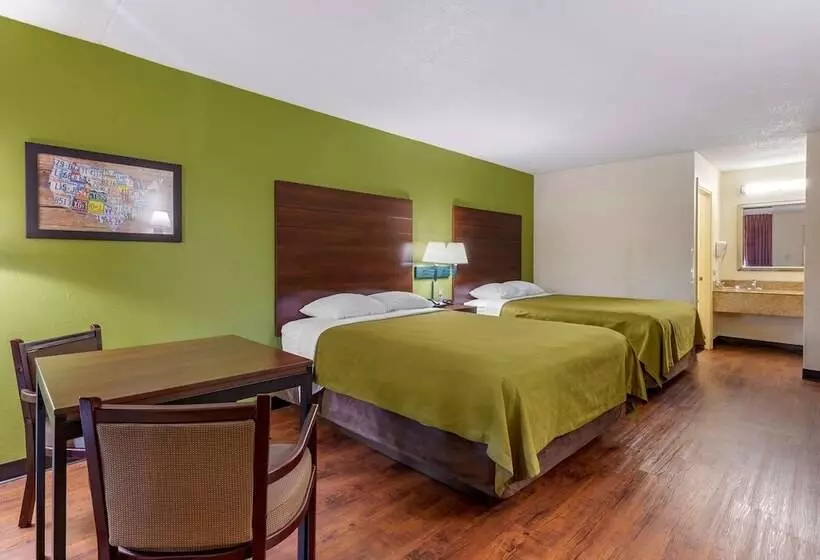 ２ダブルベッドのスタンダードルーム, Econo Lodge