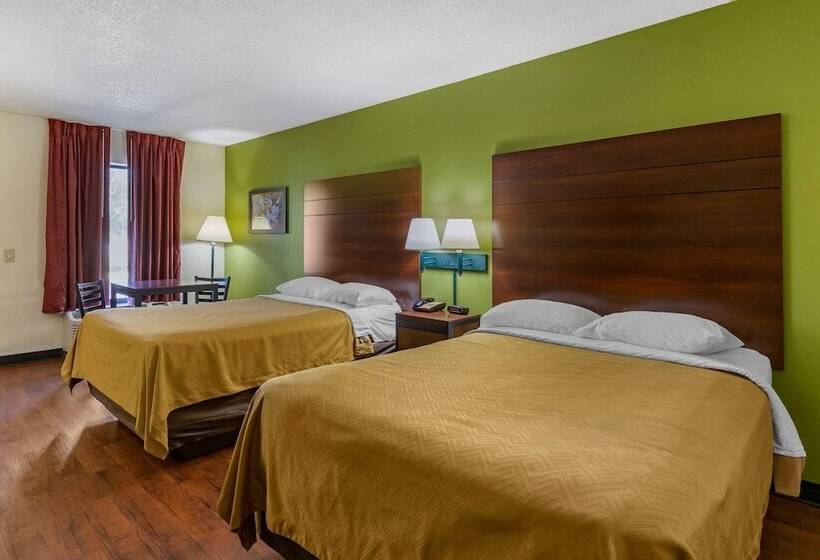 Номер Стандарт 2 Двуспальные Кровати, Econo Lodge