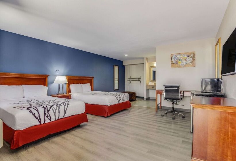 Номер Стандарт 2 Двуспальные Кровати, Econo Lodge Inn & Suites