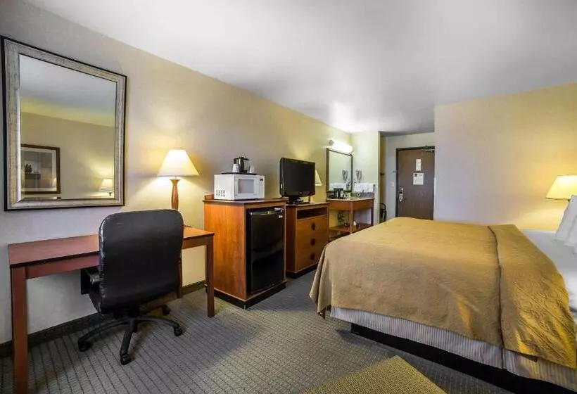 キングサイズベッドのスタンダードルーム, Quality Inn Cheyenne I25 South