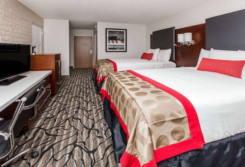 חדר סטנדרט שתי מיטות זוגיות, Ramada By Wyndham Austin South