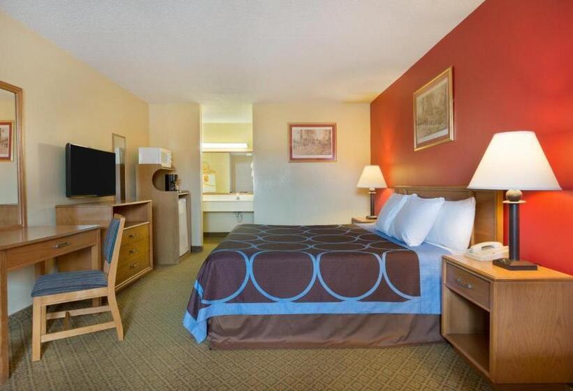 스탠다드 룸 킹사이즈 침대, Super 8 By Wyndham Lancaster