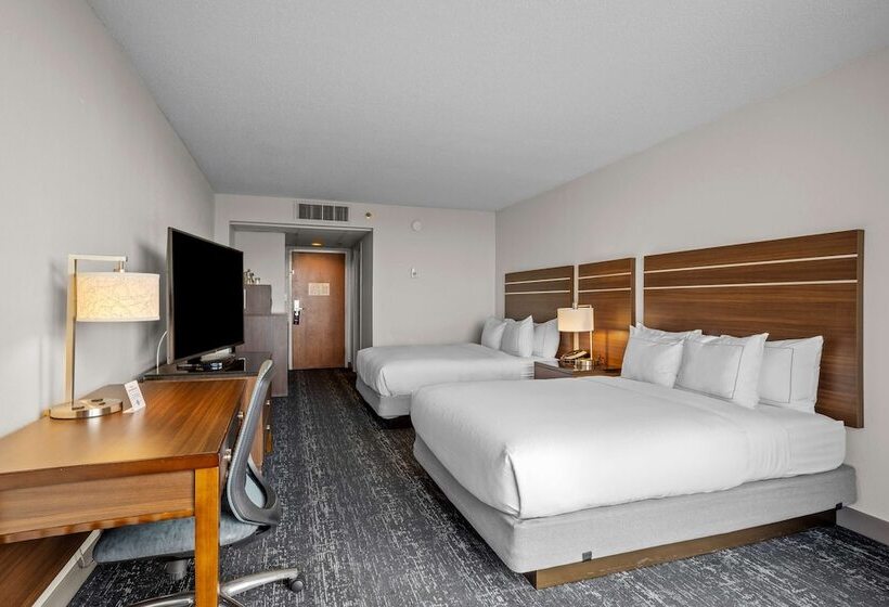 غرفه قياسيه سريرين مزدوجين, Doubletree By Hilton Atlantic Beach Oceanfront