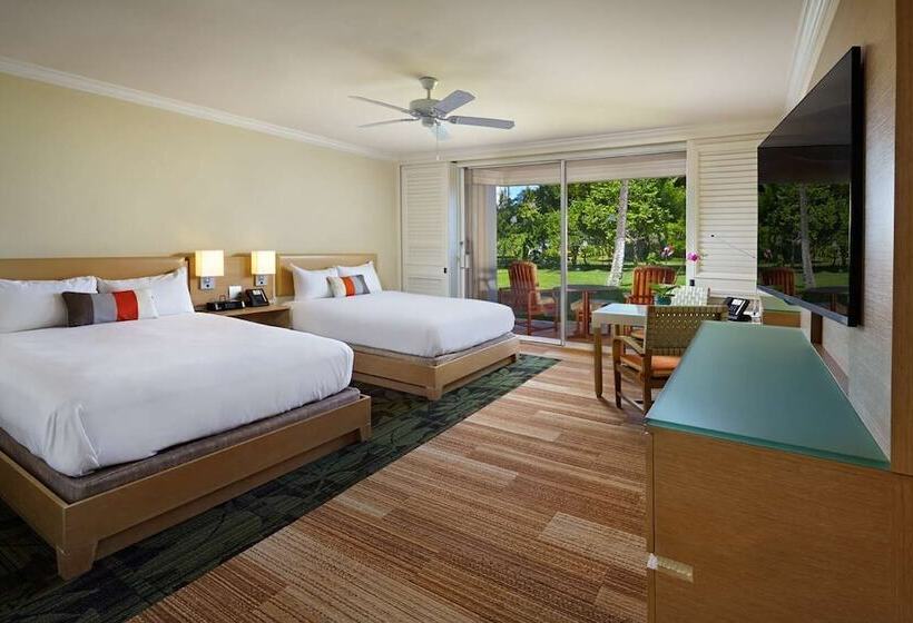 带2个双人床的标准工作室, Grand Wailea Maui, A Waldorf Astoria Resort