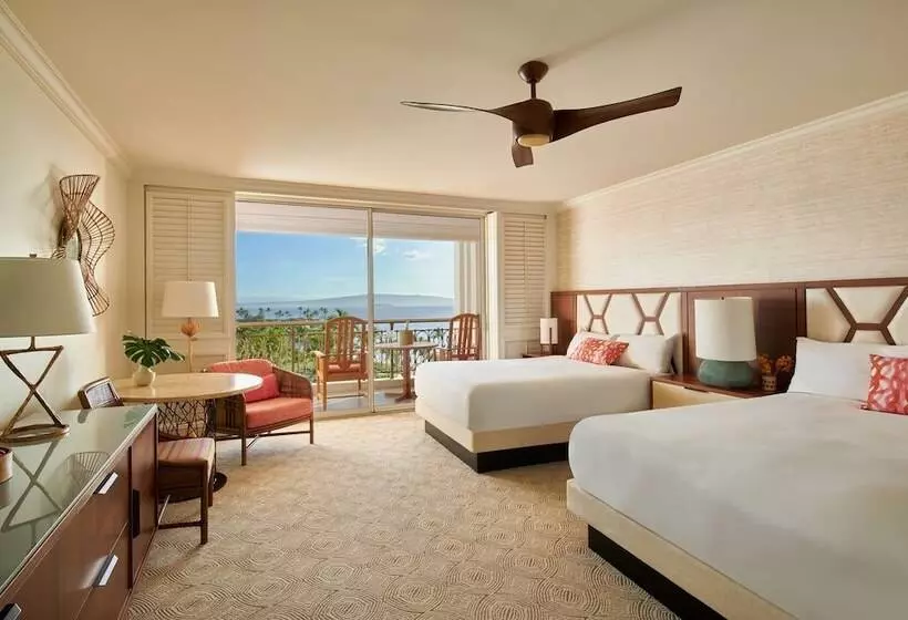 オーシャンビューデラックスルーム, Grand Wailea Maui, A Waldorf Astoria Resort