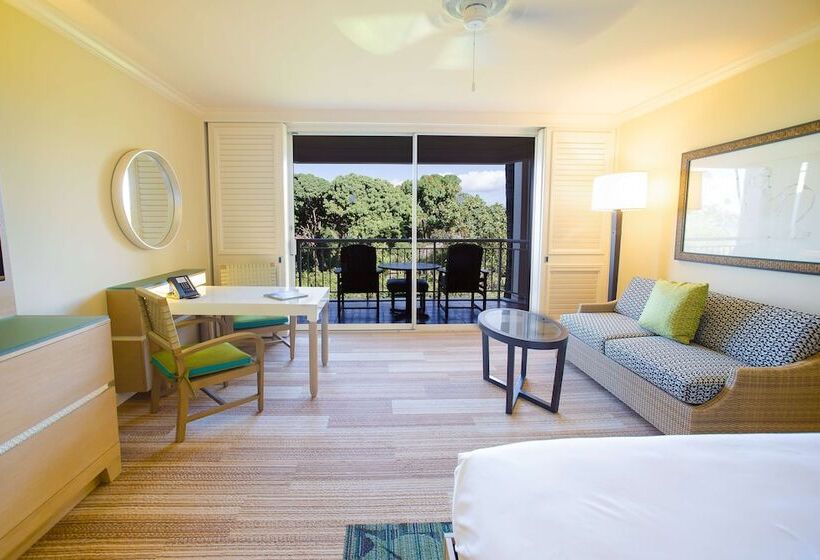 带景观的带双人床的标准间, Grand Wailea Maui, A Waldorf Astoria Resort