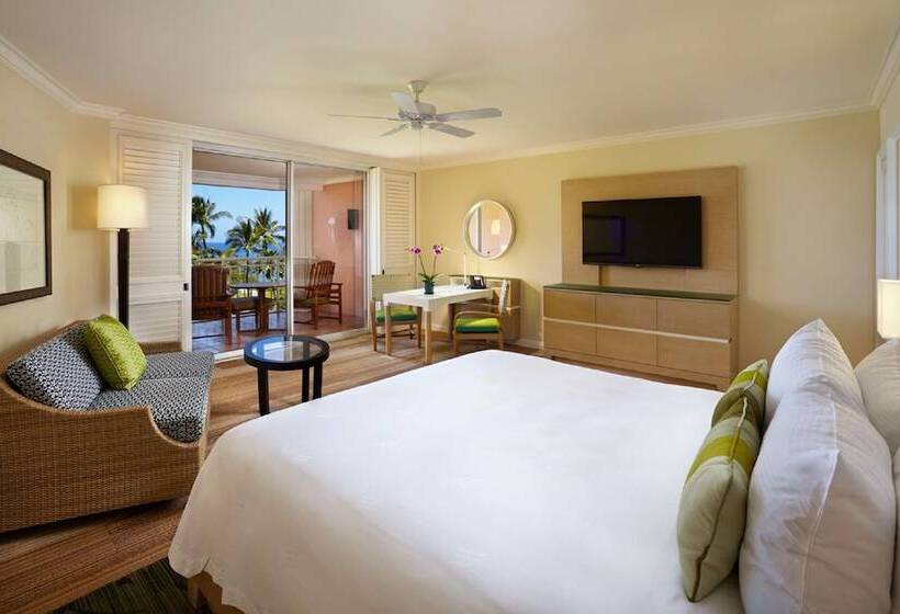 Номер Стандарт Двуспальная Кровать с Видом, Grand Wailea Maui, A Waldorf Astoria Resort