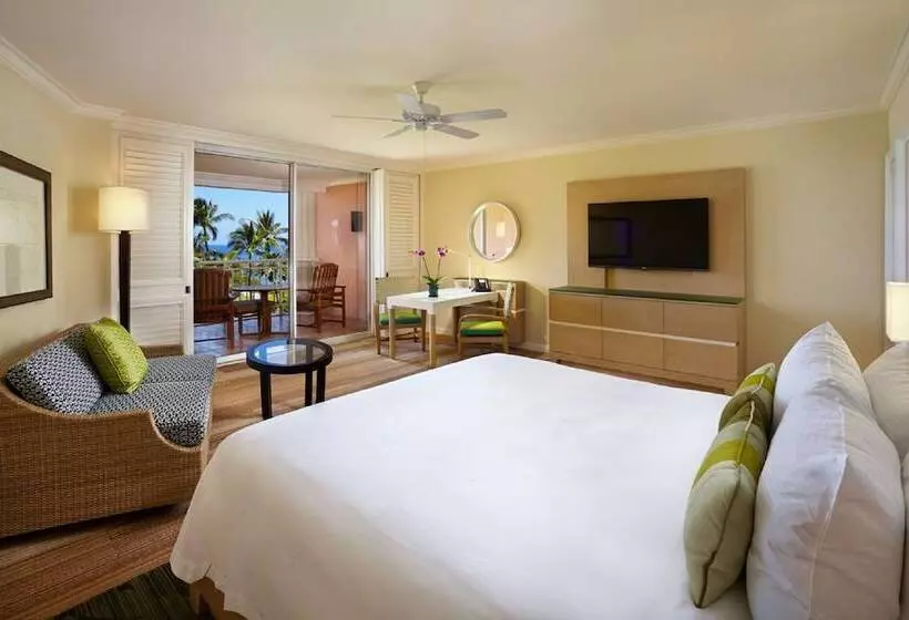 景色の見えるダブルベッドスタンダードルーム, Grand Wailea Maui, A Waldorf Astoria Resort
