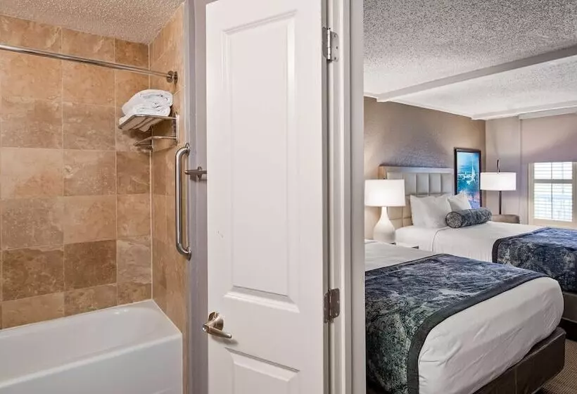 2ダブルベッドのスタンダードルーム, Best Western Savannah Historic District
