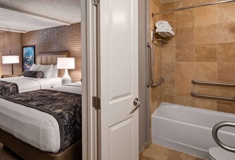 带2个双人床的标准工作室, Best Western Savannah Historic District