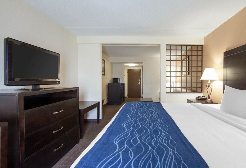 带2个双人床的标准工作室, Comfort Inn Oak Ridge  Knoxville