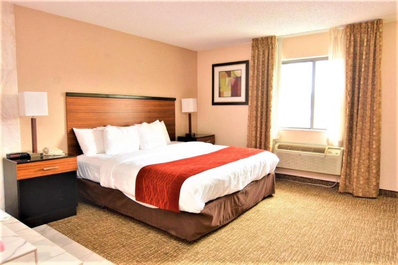 장애인을 위한 킹사이즈 침대 스탠다드 룸, Surestay Plus By Best Western Reading North