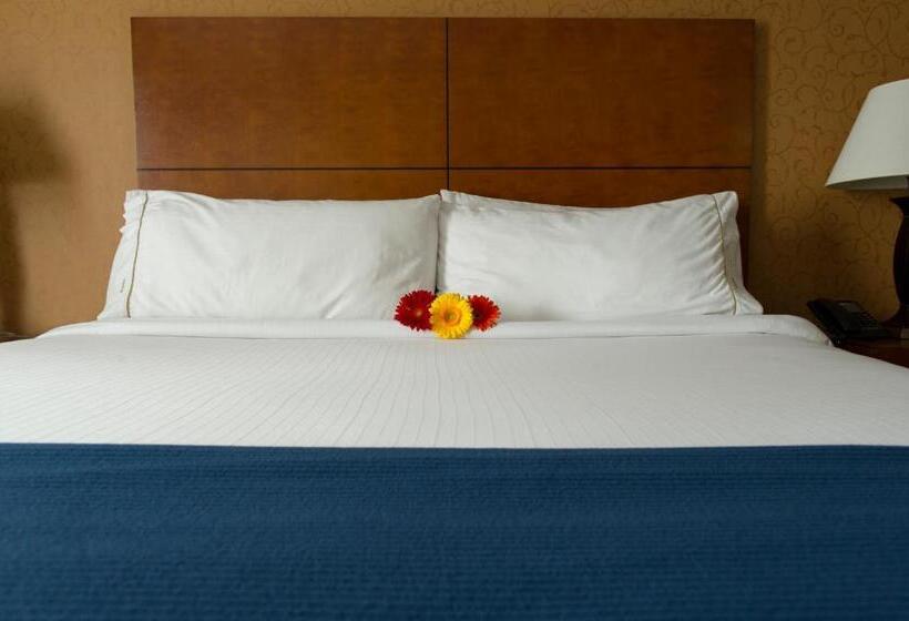 キングサイズベッドのスタンダードルーム, Sandman Hotel & Suites London Downtown
