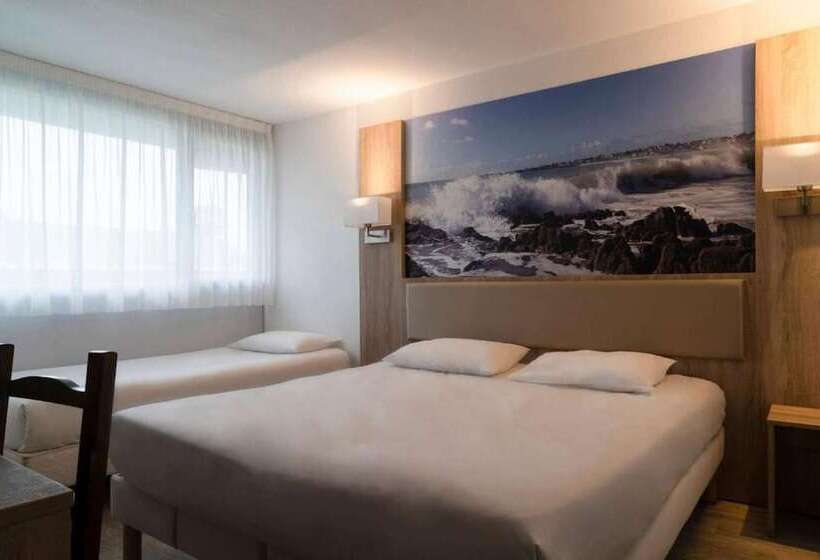 חדר סטנדרט לשלושה, Brit Hotel Confort Morlaix