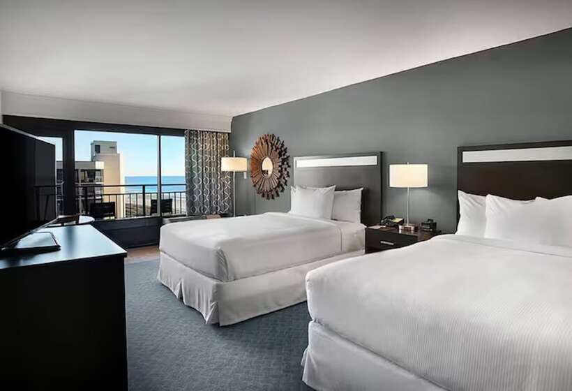 اتاق استاندارد با 2 تخت دوبل, Doubletree Resort By Hilton Myrtle Beach Oceanfront