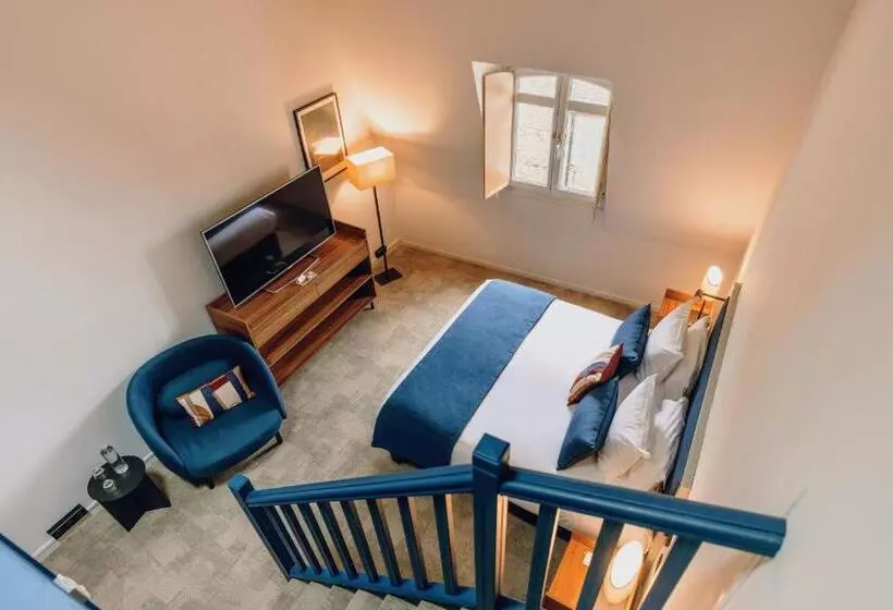 Duplex Junior Suite, Hostellerie Cèdre & Spa Beaune
