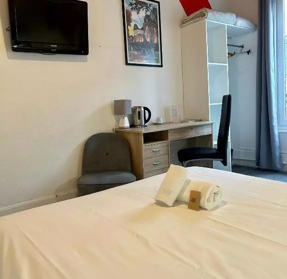 اتاق راحتی یک تخته, Hôtel & Restaurant Le Patio Vichy