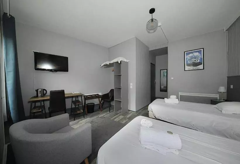 اتاق استاندارد, Hôtel & Restaurant Le Patio Vichy