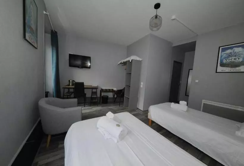 اتاق استاندارد, Hôtel & Restaurant Le Patio Vichy