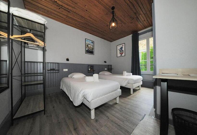 غرفة قياسية مطلّة علي الحديقة, Hôtel & Restaurant Le Patio Vichy