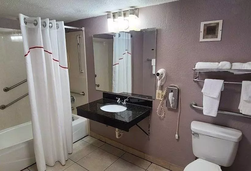 身障者適用スーペリアールーム, Red Roof Inn & Suites Duncan