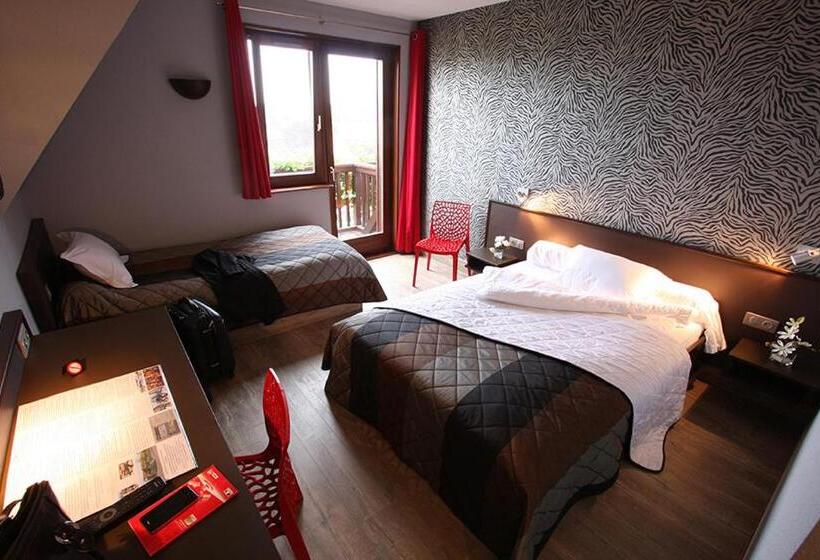 غرفة قياسية ثلاثية, Restaurant Les Alizes