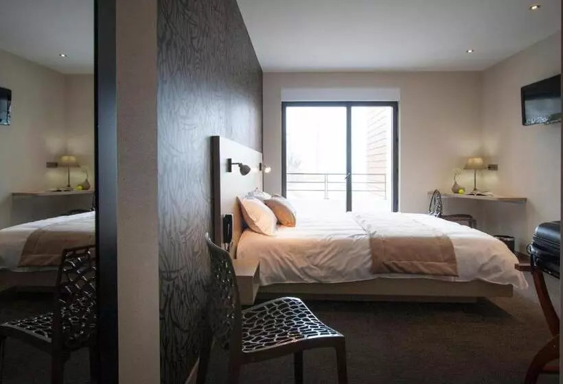 Habitació Deluxe Adaptada per a persones amb mobilitat reduïda, Restaurant Les Alizes