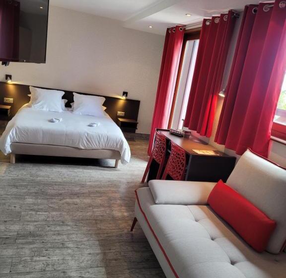 غرفة ديلوكس, Restaurant Les Alizes