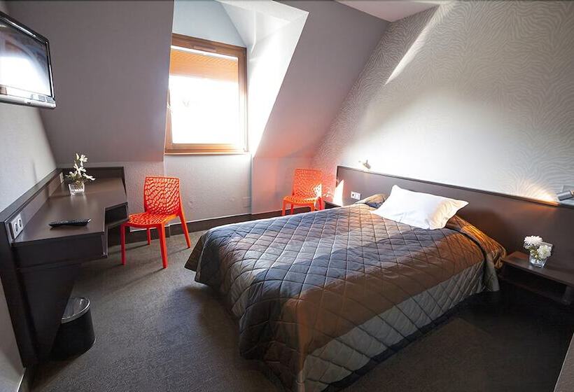 غرفة قياسية فردية, Restaurant Les Alizes