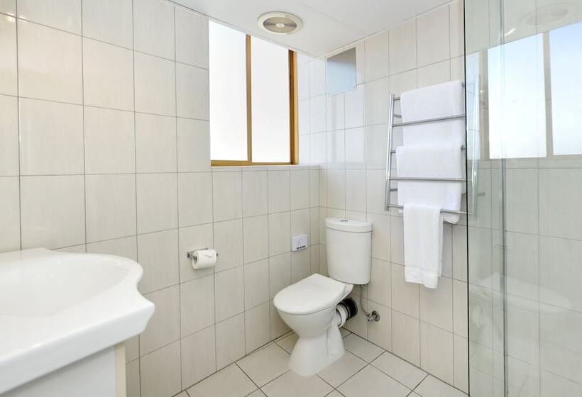 חדר סטנדרט עם מרפסת, Atlantic Tower Motor Inn