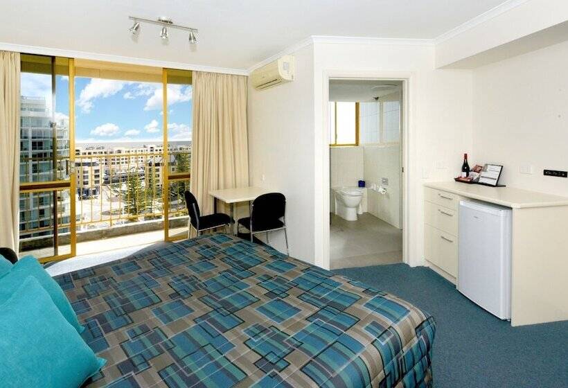 חדר סטנדרט מותאם לאדם עם מוגבלויות, Atlantic Tower Motor Inn