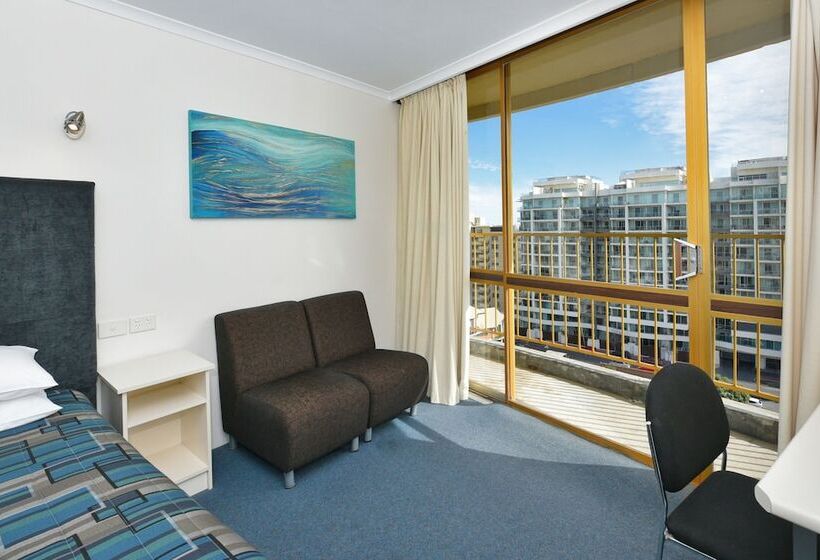 חדר סטנדרט מותאם לאדם עם מוגבלויות, Atlantic Tower Motor Inn