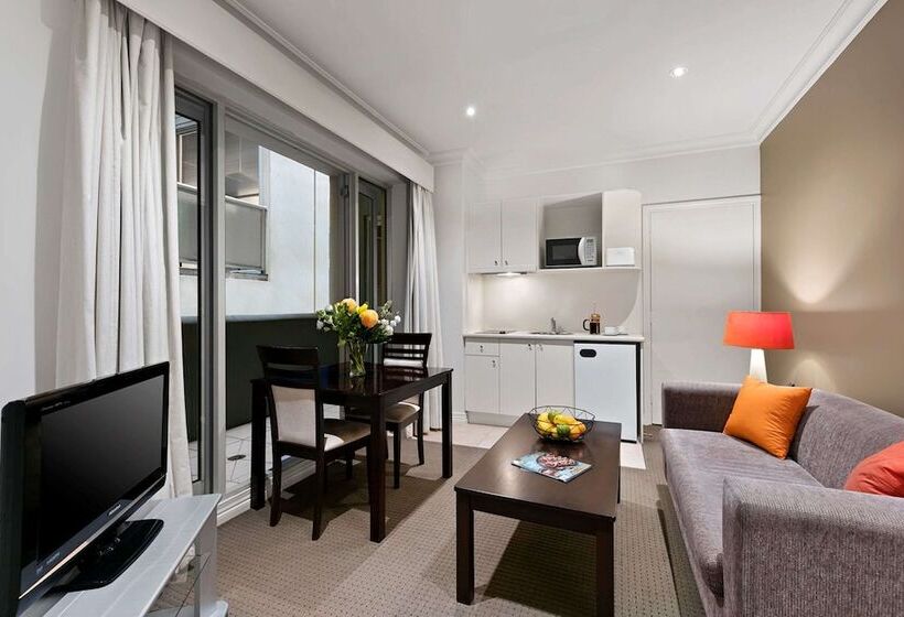 침실 1개 디럭스 아파트, Comfort Hotel Melbourne Central