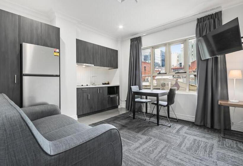침실 1개 디럭스 아파트, Comfort Hotel Melbourne Central