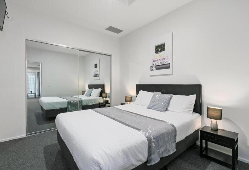 דירת דלוקס 2 חדרי שינה, Comfort Hotel Melbourne Central