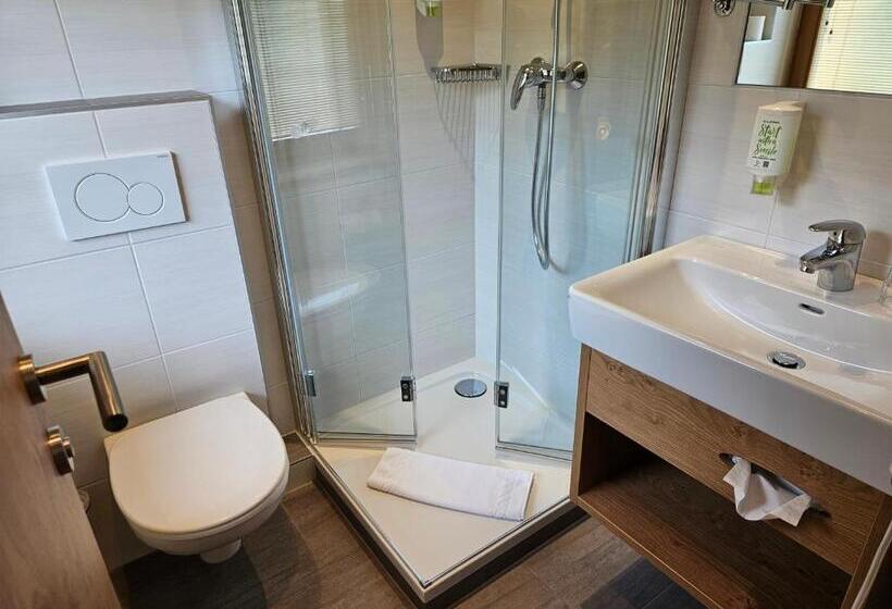 غرفة قياسية فردية مزودة بشُرفة, Dei Hotel Schönblick