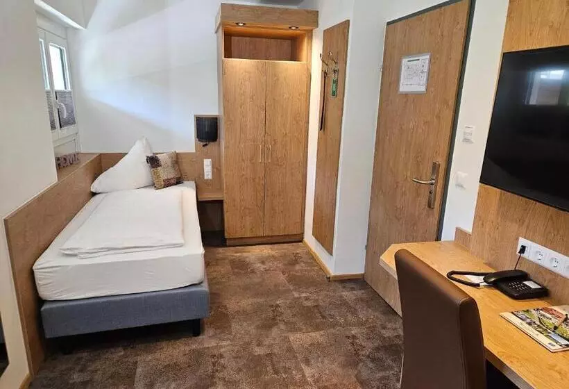 اتاق استاندارد یک تخته با بالکن, Dei Hotel Schönblick