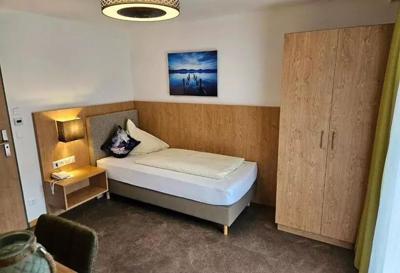 اتاق استاندارد یک تخته با بالکن, Dei Hotel Schönblick