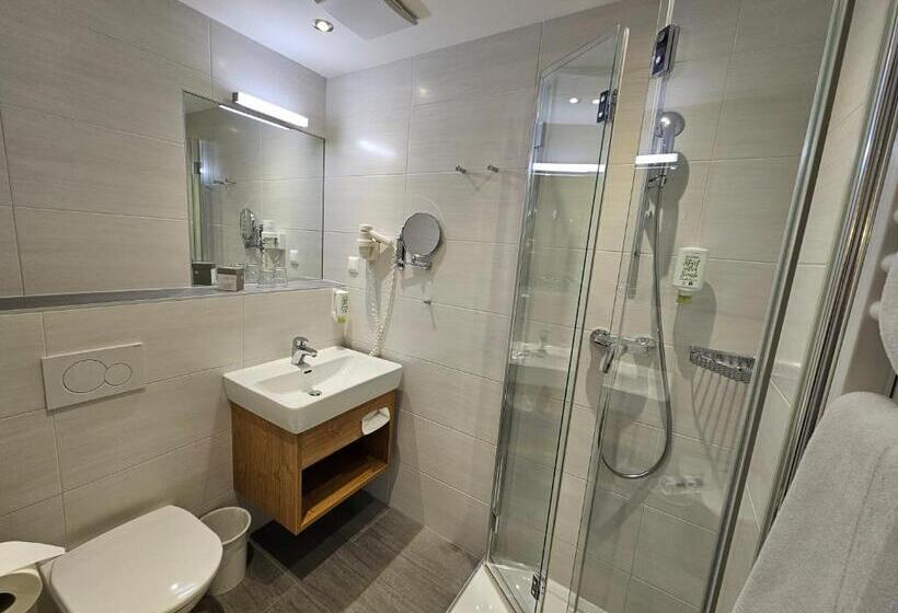 غرفة قياسية مزوَّدة بشُرفة, Dei Hotel Schönblick