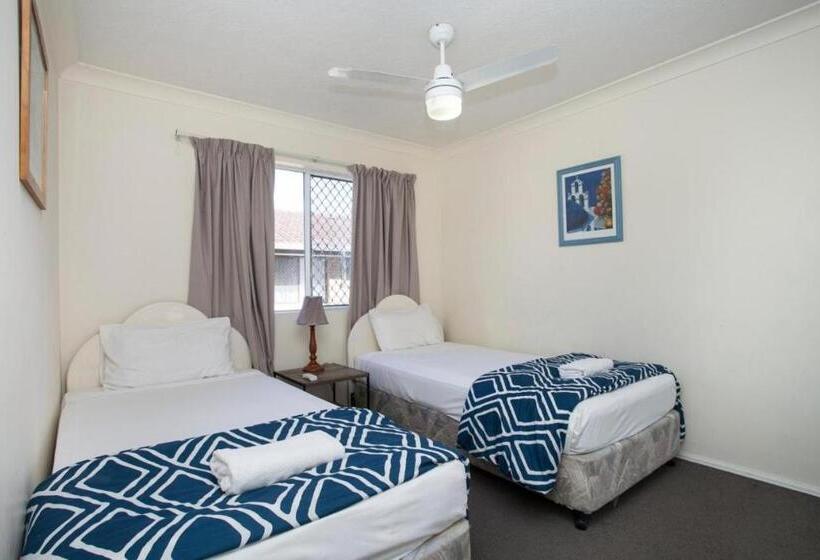 آپارتمان 2 خوابه با بالکن, Surfers Tradewinds