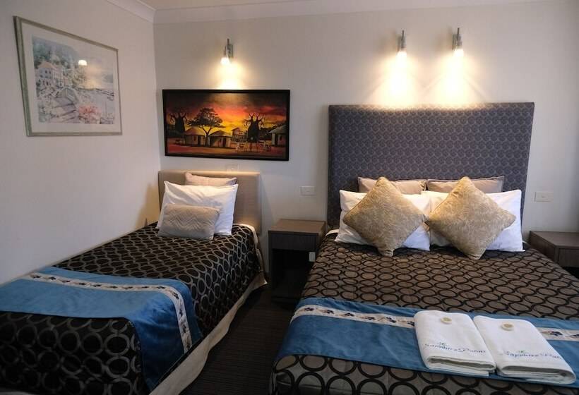 חדר סטנדרט, קומת קרקע, Sapphire Palms Motel